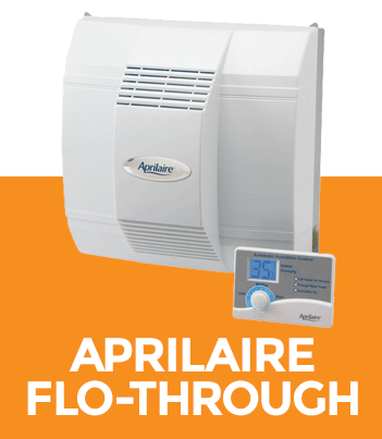 aprilaire flow through humidifier